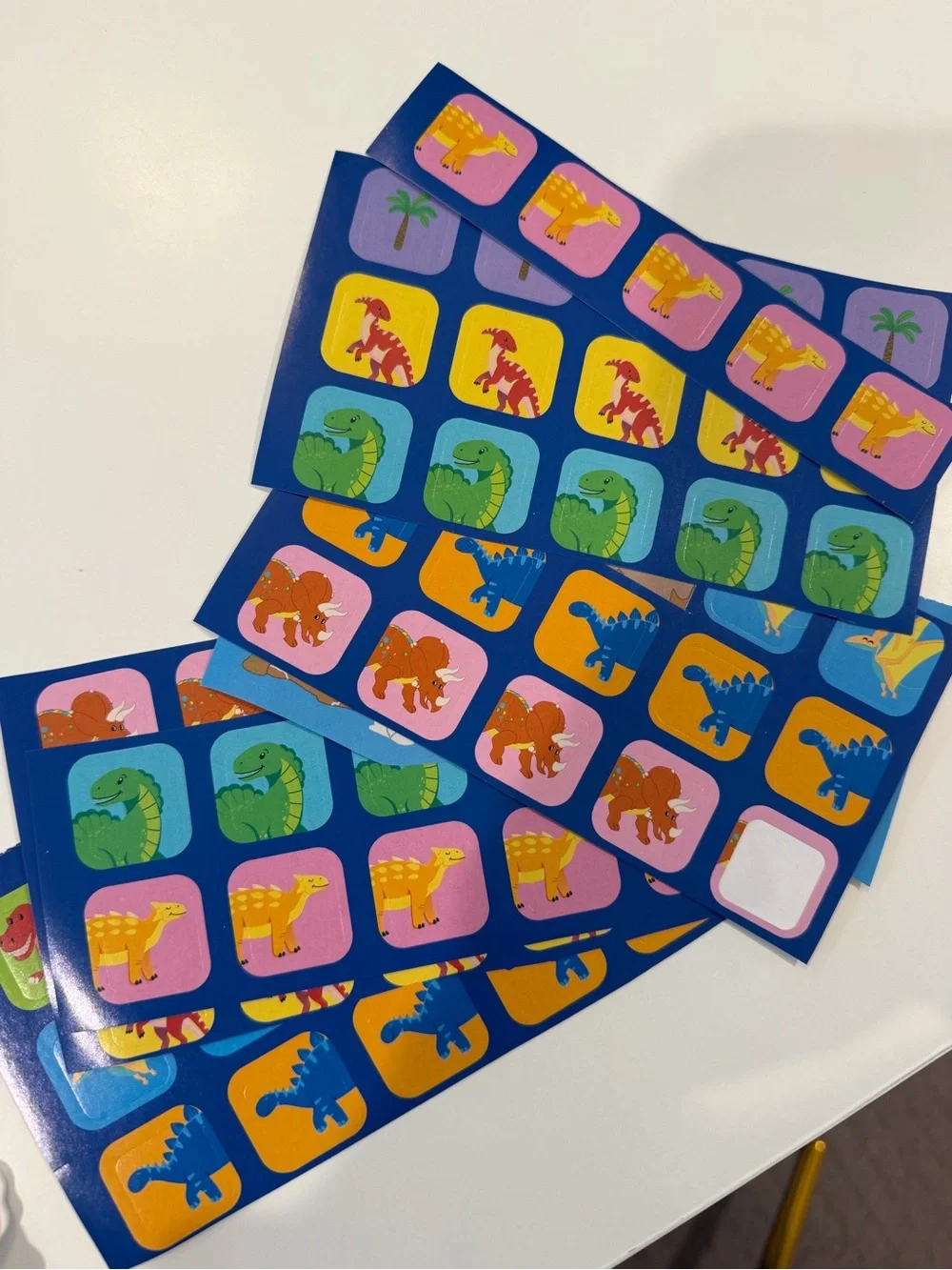 Large Bundle Dinosaur, summer fun, & Star stickers